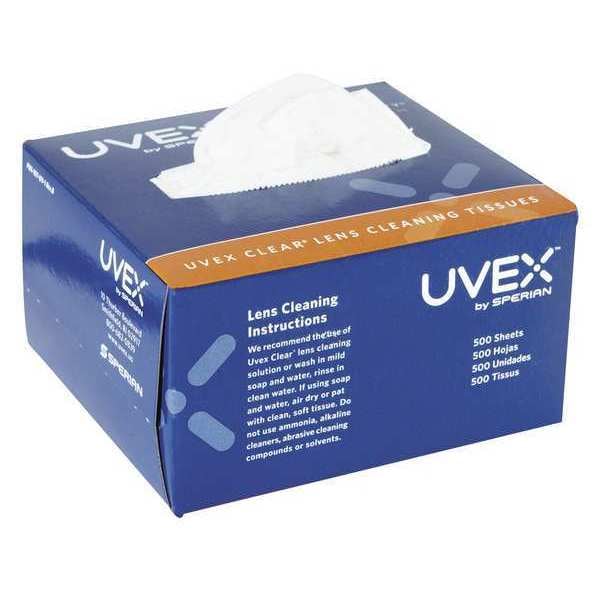 Honeywell Uvex Lens Cleaning Tissues, PK500 - 763-S462