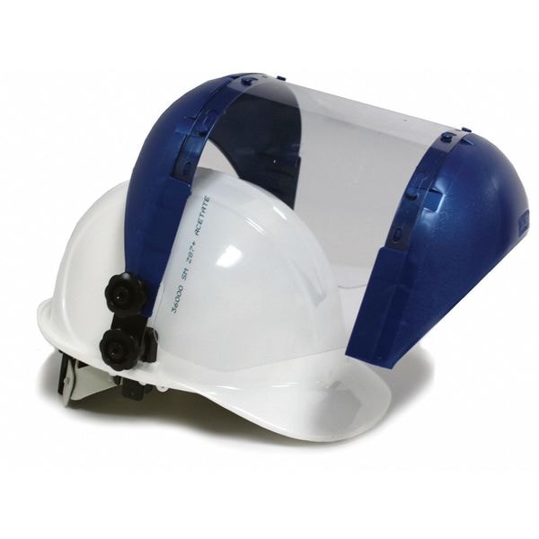 Sellstrom Faceshield Visor, Clear Visor, 6 1/2 in Height, Universal Adapter Suspension - S38210