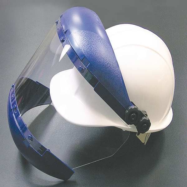 Sellstrom Faceshield Visor, Clear Visor, 6 1/2 in Height, Universal Adapter Suspension - S38210