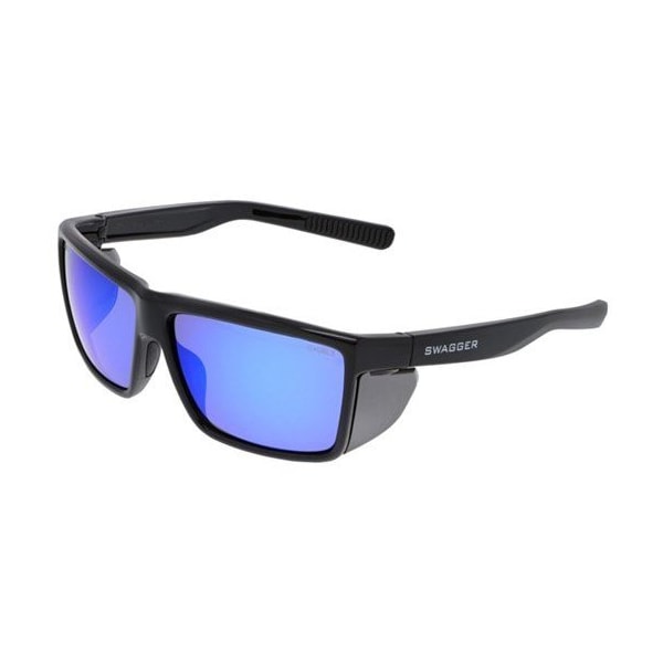 Mcr Safety Swagger SR2, Safety Glasses Anti-Scratch, Blue Lens, Full-Frame, Traditional - SR218B