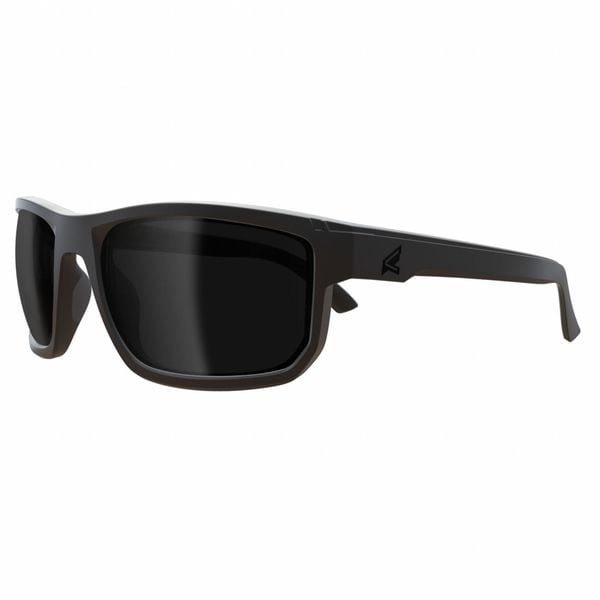 Edge Eyewear Defiance, Safety Glasses Anti-Fog & Anti-Scratch, Polarized, Smoke Lens, Full-Frame, Wraparound - ZDF116VS