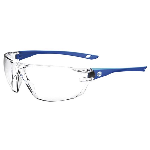 Diagnostico 03 Series Impact-Resistant Safety Glasses - Clear Lens Blue Frame - DI3305928
