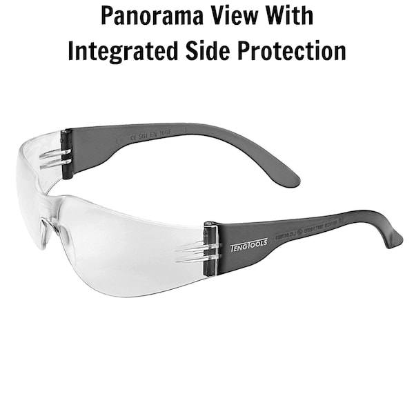 Teng Tools SAFETY GLASSES CLEAR LENS ANTI FOG SCRATCH RESISTANT - SG960