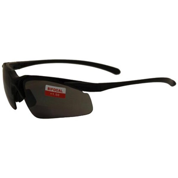 Global Vision Eyewear Apex Plus 1.50 Smoke Bifocal Lenses Safety Glass - APEX1.5SM