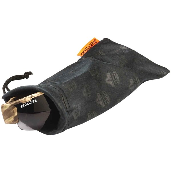 Ergodyne Microfiber Cleaning Bag, Black, PK12 - 3218