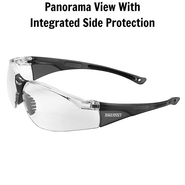 Teng Tools SG713 Clear Lens Sports Inspired Design safety Glasses - SG713