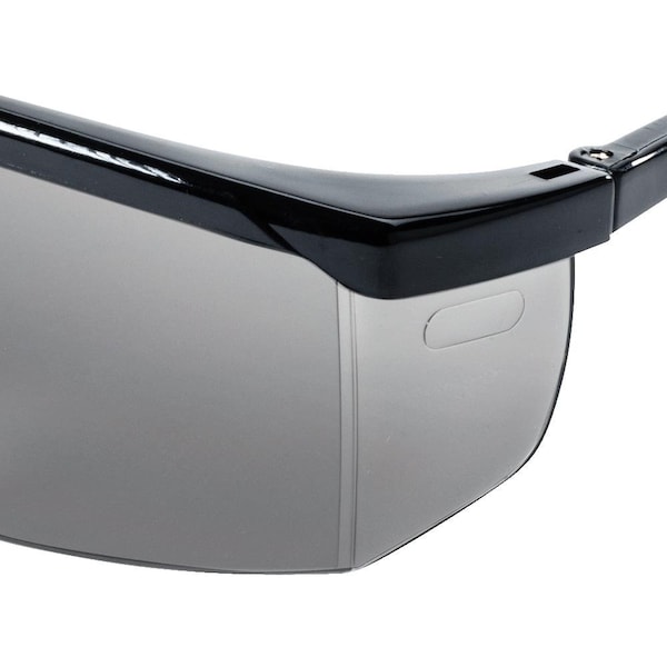 Sellstrom Safety Glasses Anti-Scratch, Smoke Lens, Half-Frame - S76371