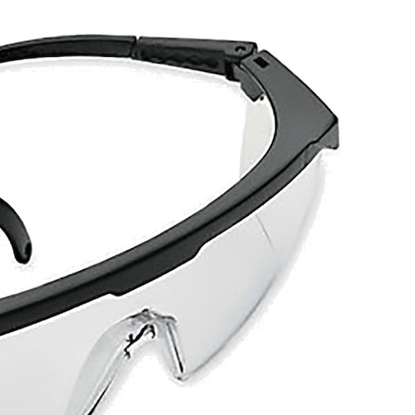 Sellstrom Safety Glasses Anti-Scratch, Smoke Lens, Half-Frame - S76371