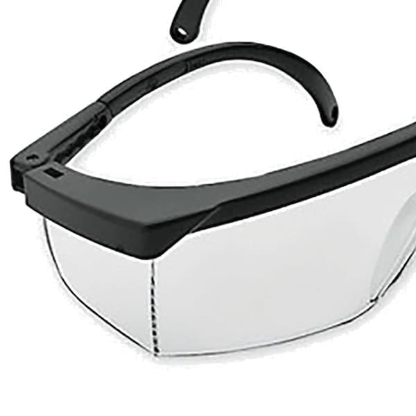 Sellstrom Safety Glasses Anti-Scratch, Smoke Lens, Half-Frame - S76371