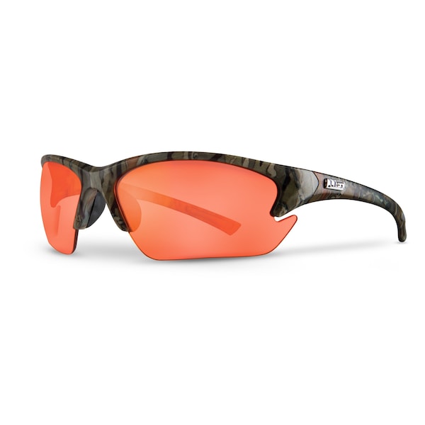 Lift Safety QUEST Safety Glasses CamoAmber - EQT-12CFA
