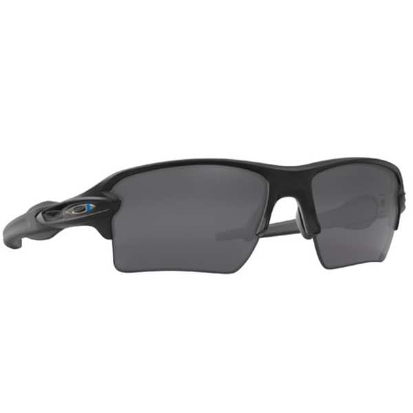 Oakley Flak 2.0 XL, Safety Glasses Anti-Scratch, Black Lens, Half-Frame, Wraparound - OO9188-47