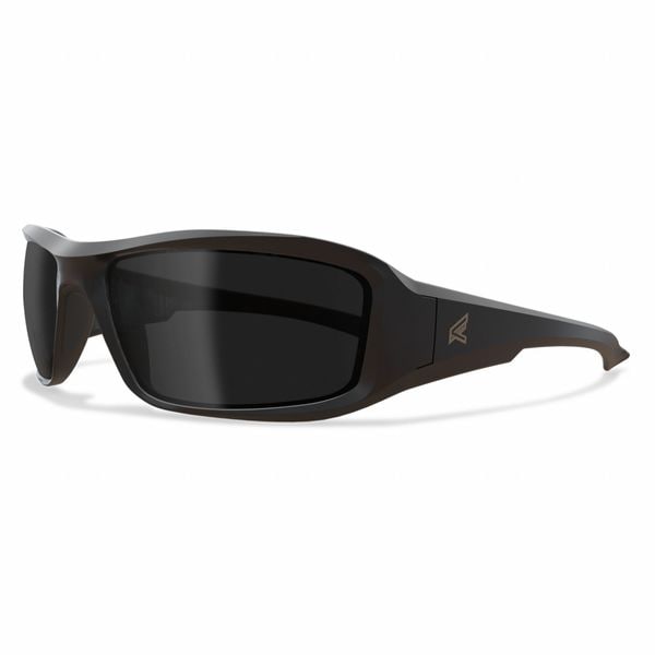 Edge Eyewear Brazeau, Safety Glasses Anti-Fog & Anti-Scratch, Polarized, Smoke Lens, Full-Frame, Wraparound - TXB236VS