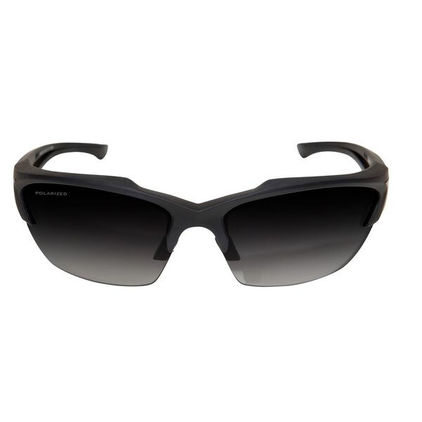 Edge Eyewear Acid Gambit, Safety Glasses Anti-Scratch, Gradient Smoke Lens, Half-Frame, Wraparound - TSGG716