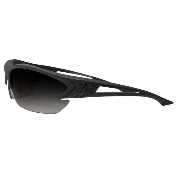 Edge Eyewear Acid Gambit, Safety Glasses Anti-Scratch, Gradient Smoke Lens, Half-Frame, Wraparound - TSGG716