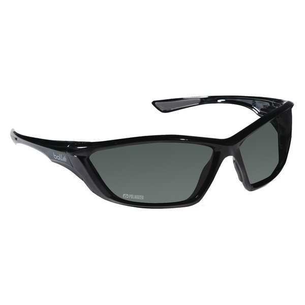 Bolle Safety Swat, Safety Glasses Polarized, Polarized Lens, Full-Frame, Wraparound - 40139