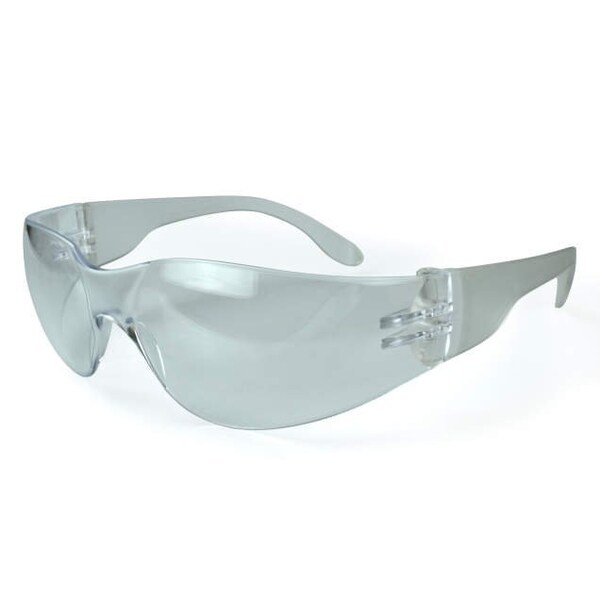 Radians Radians Mirage Frameless Safety Glasses, Clear Lens, Clear Frame - MR0110ID