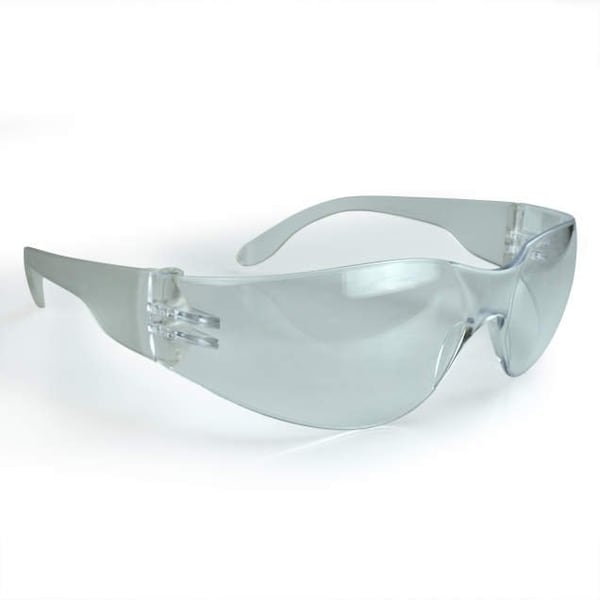 Radians Radians Mirage Frameless Safety Glasses, Clear Lens, Clear Frame - MR0110ID