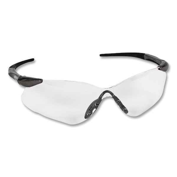 Kleenguard Nemesis VL Safety Glasses, Gunmetal Frame, Clear Anti-Fog Lens, 12PK - KCC29111