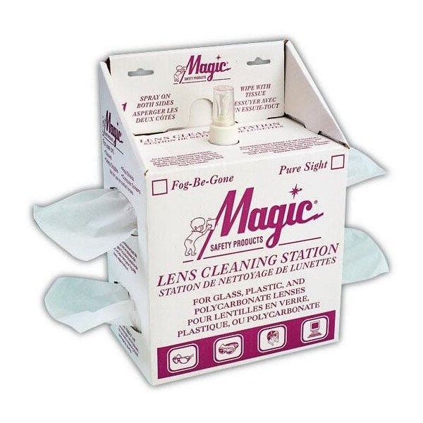 Magid Magic Safety Large Disposable Lens Cleaning Station  Fog Be Gone, 4PK - 1200FBG