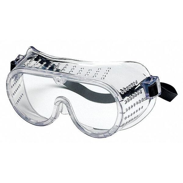 Mcr Safety Safety Goggle, Anti-Fog, Scratch-Resistant, Clear Lens, Direct Venting, Universal - 2225R