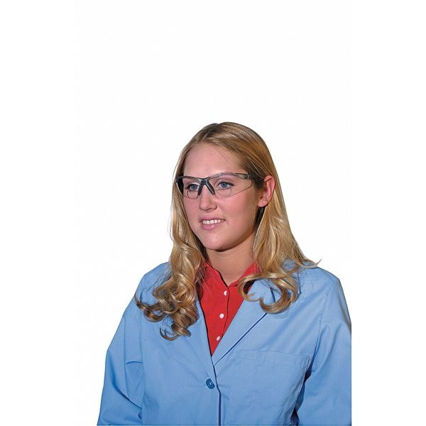 Delta Plus RX Bifocal Safety Reading Glasses, Gray Wraparound Frame, +1.50 Diopter, Gray Lens, M - RX-200G-1.5