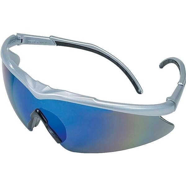 Msa Safety 10083094 Safety Glasses, Unisex, AntiFog Lens, Wraparound Frame, Silver Frame - 10083078