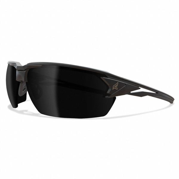 Edge Eyewear Pumori, Safety Glasses Anti-Fog & Anti-Scratch, Polarized, Smoke Lens, Half-Frame, Wraparound - XP416VS