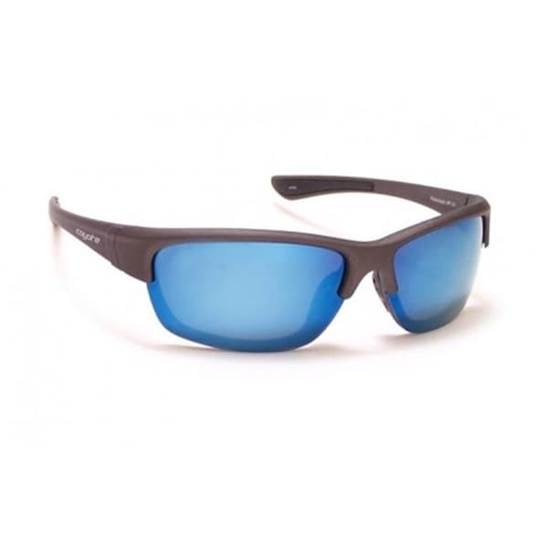 Coyote Eyewear Coyote Eyewear 680562073119 P-31 M. Gray - Blue Flash Mirror; Sportsman P-Series Polarized Aviator Sunglasses - P-31 M. GRAY/ BLUE FLASH MIRROR