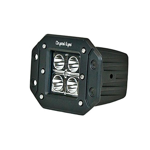 Ipcw Crystal Eyes 5 in. Square Visor 20 Watts- 30 Degree - W1004S20-30