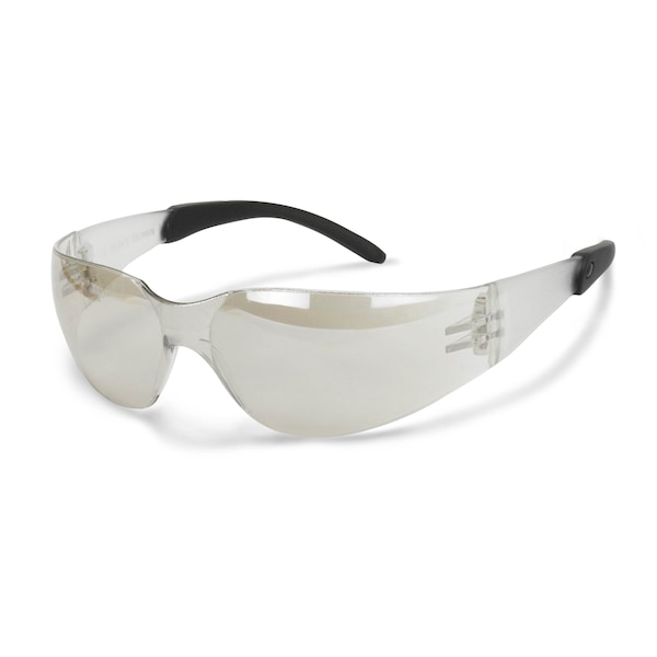 Radians Safety Glasses Anti-Scratch, Frameless, Wraparound, 1 PR - MRR190ID