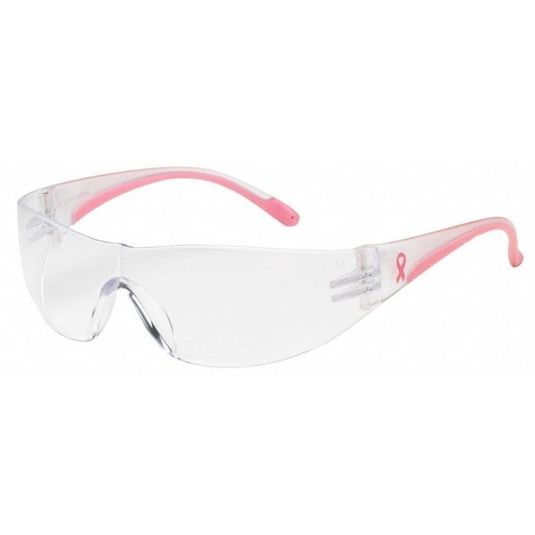 Bouton Optical Eva, Safety Glasses Anti-Fog &  Anti-Scratch, Clear Lens, Frameless, Wraparound - 250-10-0920