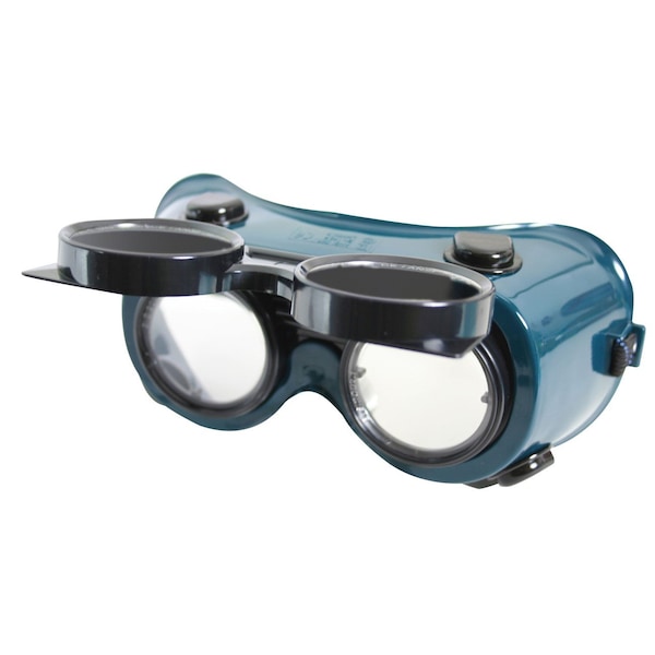 Gentec WELDING GOGGLES, Welding Goggles, Soft Frame, Flip cup w/cover lens, Shade #5 - 20-1610-5