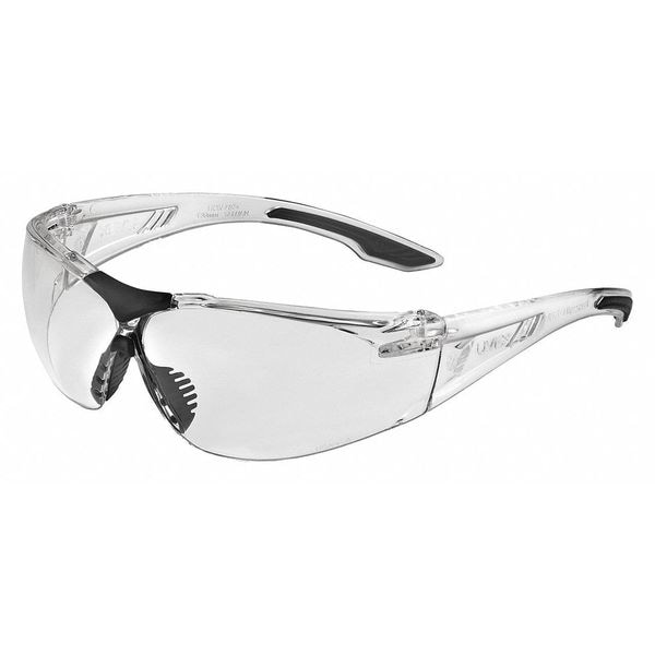 Honeywell Uvex SVP400, Safety Glasses Anti-Fog &  Anti-Scratch, Clear Lens, Frameless, Wraparound - SVP401