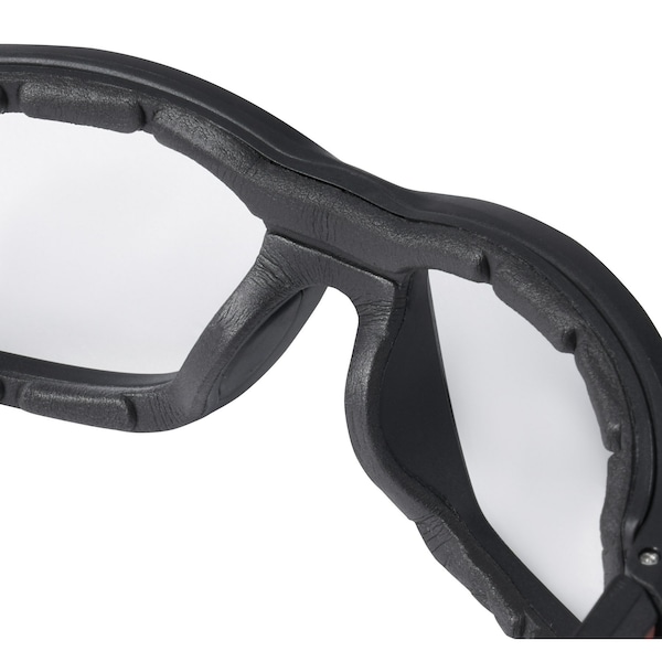 Milwaukee Tool Clear Performance Safety Glasses w/Gasket - 48-73-2040