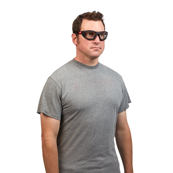 Milwaukee Tool Clear Performance Safety Glasses w/Gasket - 48-73-2040