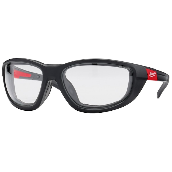 Milwaukee Tool Clear Performance Safety Glasses w/Gasket - 48-73-2040