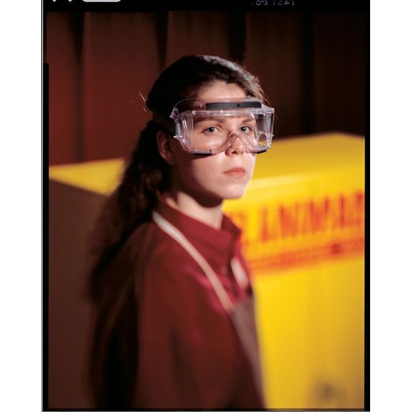 3M Chemical Splash Goggles, Uncoated, Clear Lens, D3, D4 ANSI/Dust Splash Rating, Indirect Venting - 40304-00000-10