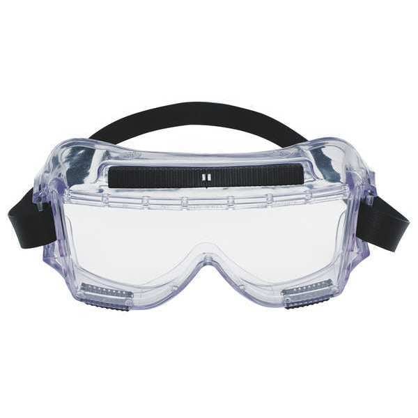 3M Chemical Splash Goggles, Uncoated, Clear Lens, D3, D4 ANSI/Dust Splash Rating, Indirect Venting - 40304-00000-10