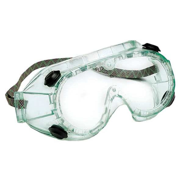 Sellstrom Chemical Splash Goggles, Anti-Fog, Clear Lens, Not Rated for Dust or Splash ANSI/Dust Splash Rating - S88213
