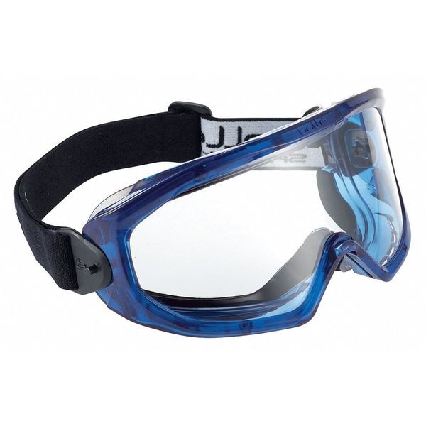 Bolle Safety Safety Goggles, Anti-Fog, Scratch-Resistant, Clear Lens, D3, D4 ANSI/Dust Splash Rating, Universal - 40295