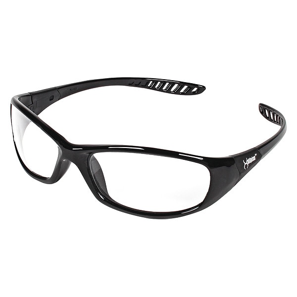 Kleenguard V40 HellRaiser, Safety Glasses Anti-Scratch, Clear Lens, Full-Frame, Wraparound - 20539