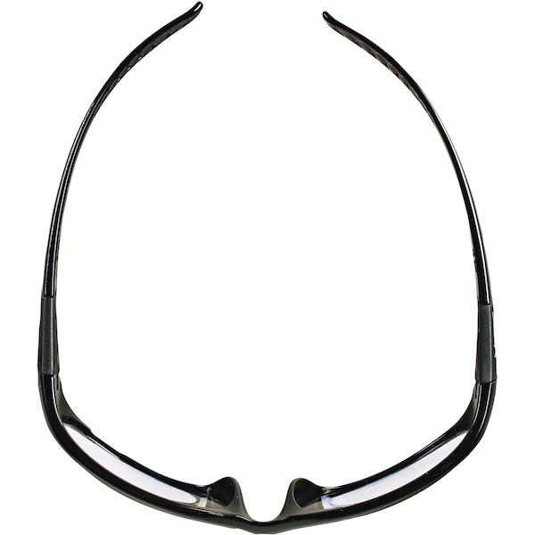 Kleenguard V40 HellRaiser, Safety Glasses Anti-Scratch, Clear Lens, Full-Frame, Wraparound - 20539