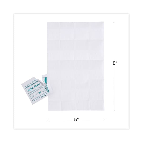 Bausch + Lomb Sight Savers Pre-Moistened Anti-Fog Tissues with Silicone, PK100 - 8576