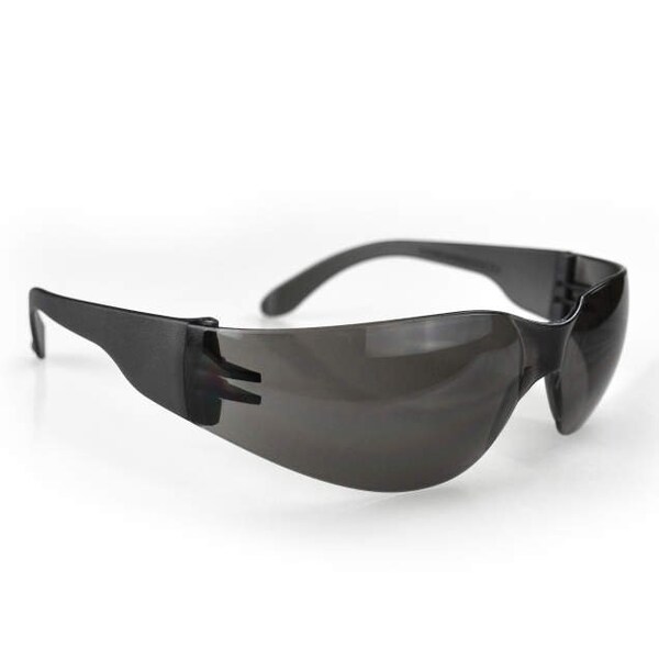 Radians Radians Mirage Frameless Safety Glasses, Smoke Anti-Fog Lens, Smoke Frame - MR0121ID