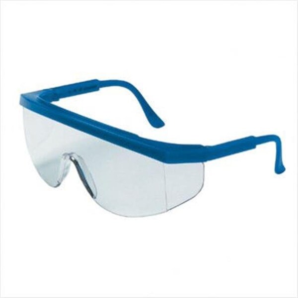 Mcr Safety Crews 135-TK120 Tamahawk Blue Frm Clearlens Safety Gls - 135-TK120
