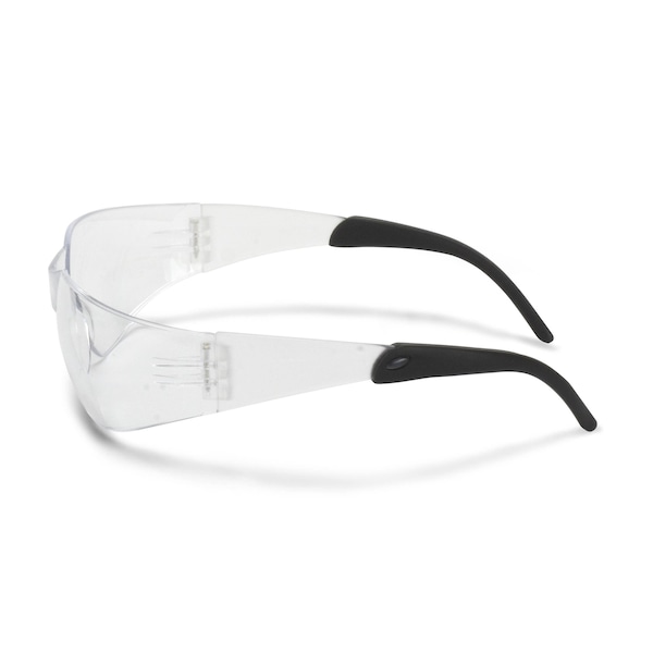 Radians Mirage RT, Safety Glasses Uncoated, Clear Lens, Frameless, Wraparound - MRR110ID