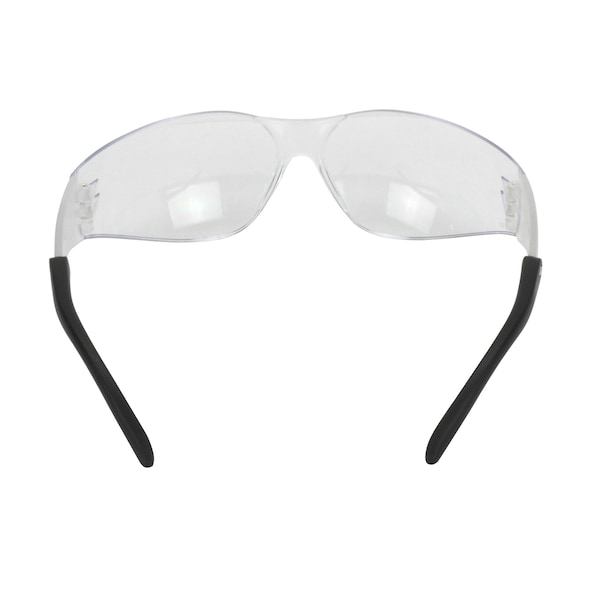 Radians Mirage RT, Safety Glasses Uncoated, Clear Lens, Frameless, Wraparound - MRR110ID
