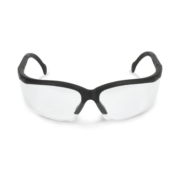 Radians Journey, Safety Glasses Anti-Fog &  Anti-Scratch, Clear Lens, Half-Frame, Wraparound - JR0111ID