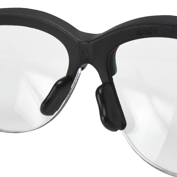 Radians Journey, Safety Glasses Anti-Fog &  Anti-Scratch, Clear Lens, Half-Frame, Wraparound - JR0111ID