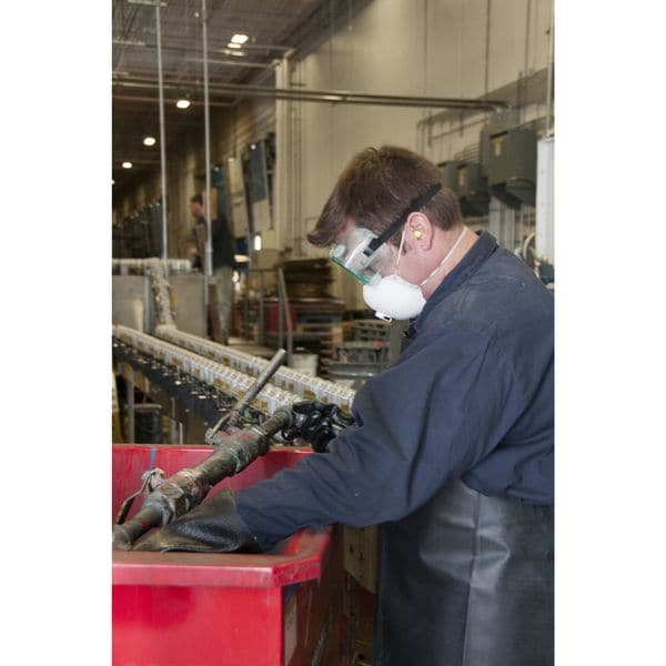 Condor Goggles, Uncoated, Clear Lens, Not Rated for Dust or Splash ANSI/Dust Splash Rating, Universal - 4VCF6